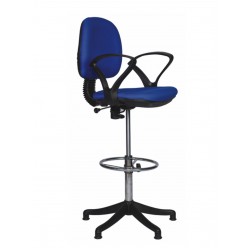 Adjustable high counter chair 