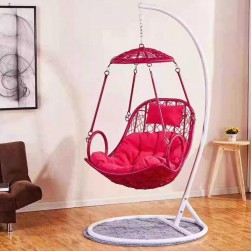 WellFin Swing Chair pink 01