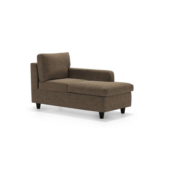 WellFin Sectional Sofa (Fossil Brown)