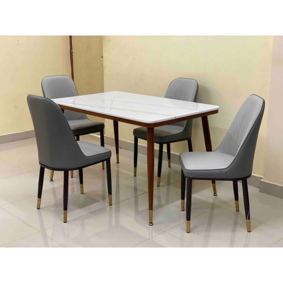 Marble Dining Set 4 Seater